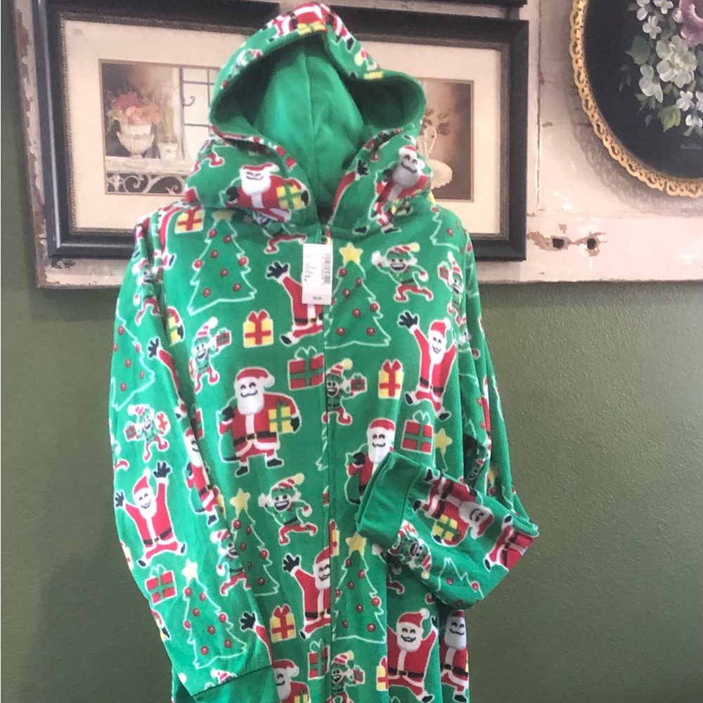 Adult Large Christmas onesie PJ’s